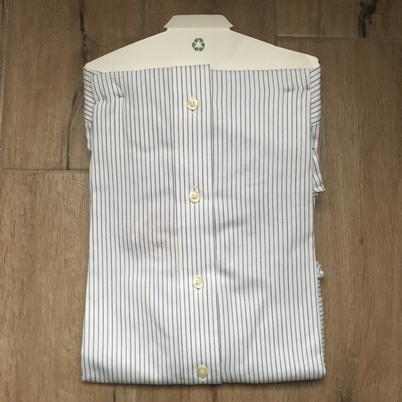 NWT Michael Kors Striped Men’s Dress Shirt - Picture 4 of 4